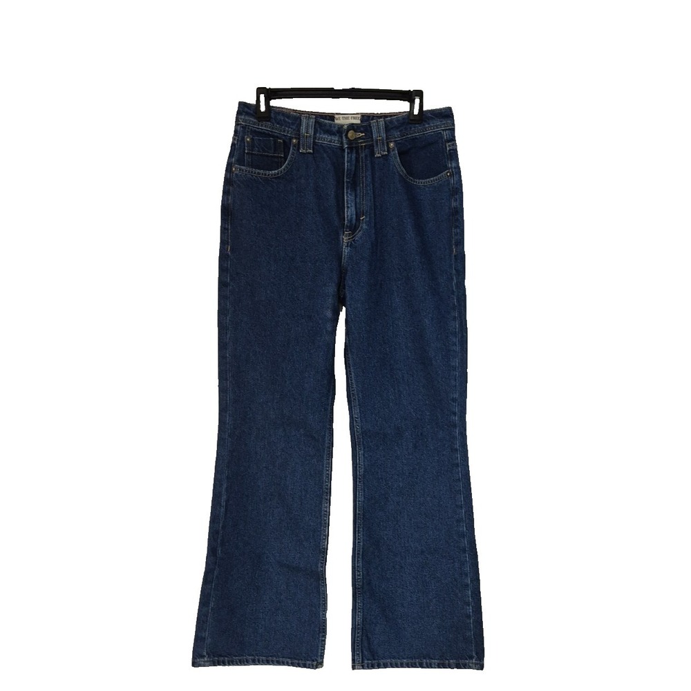 Free People We The Free Jeans Womens 29 Blue Denim AVA High Rise Boot Cut NWOT